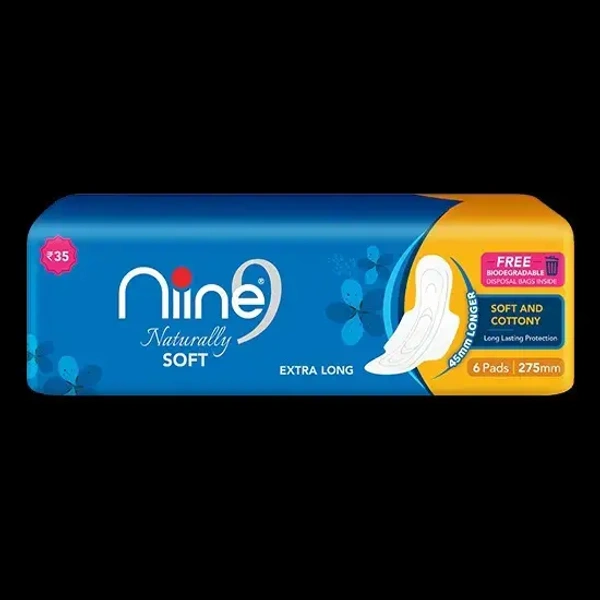 Niine pads Niine Sanitary Napkins Regular 6u