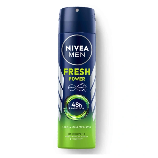 Nivea Men Fresh Power Deodorant Spray For - Men (150ml)