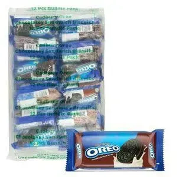 CADBURY Oreo Chocolate Creme Biscuit 43.75g + 12U
