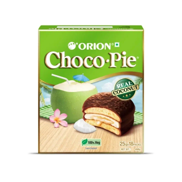 Orion Coconut Choco -pie 18U × 25g