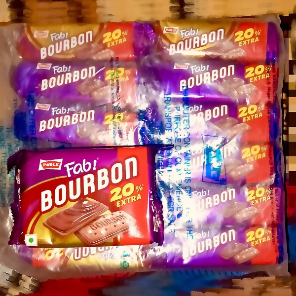 Parle Bourbon Biscuit- 50g × 12U