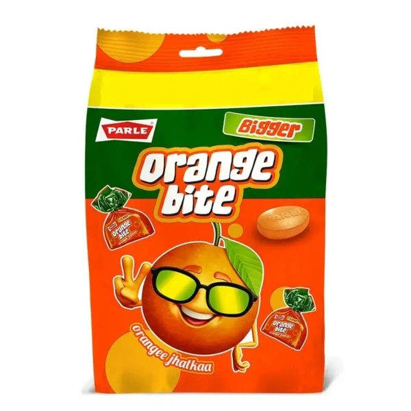 Parle g Parle Orange Bite Candy 195g