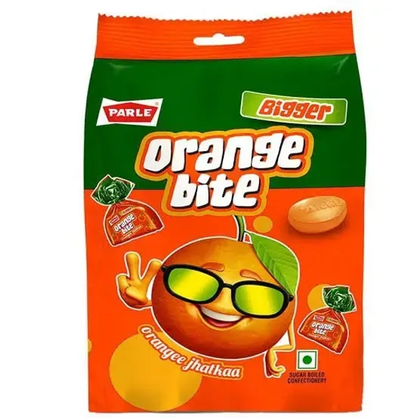 Parle Orange Bite Candy 214.5g