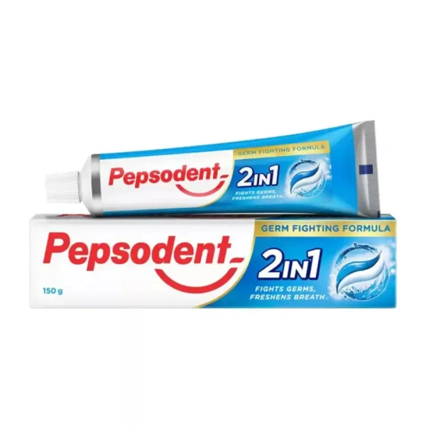 Pepsodent 2 In 1 Dual Action Toothpaste -150g