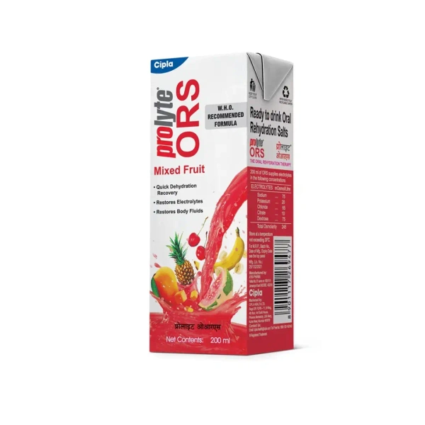 Prolyte Ors Mixed Fruit Drink Tetra Pack -200ml
