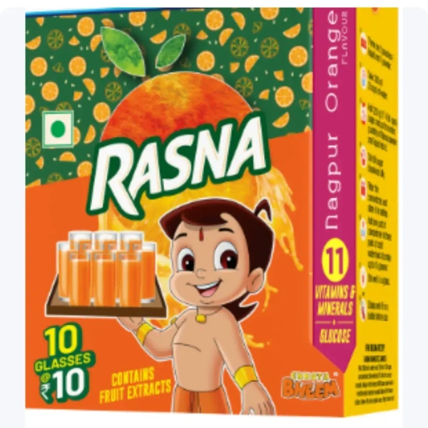 Rasna Orange Concentrate Powder -6g