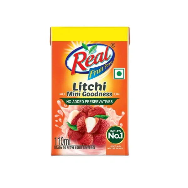 Real Fruit Power Litchi Drink Juice -125ml