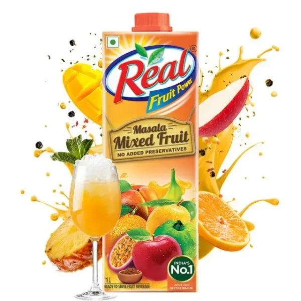 DABUR Real Masala Juice Mixed Fruit 🍓 1 L