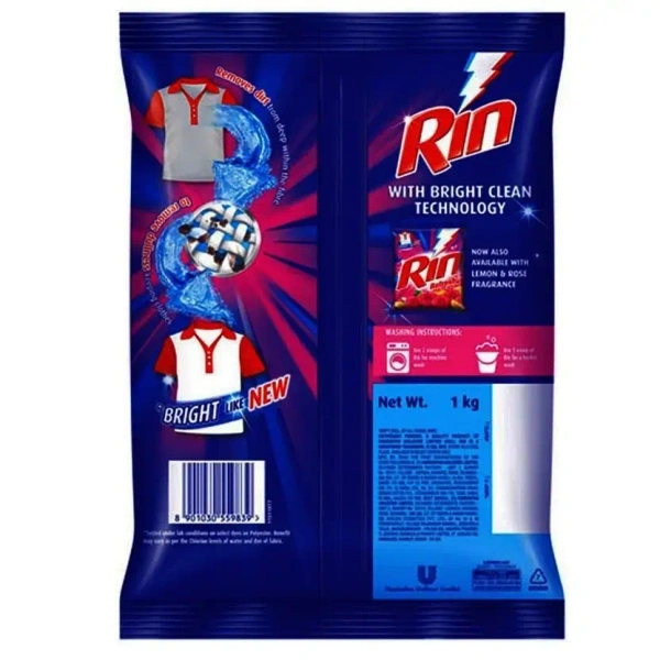 Rin Detergent Powder 1 kg
