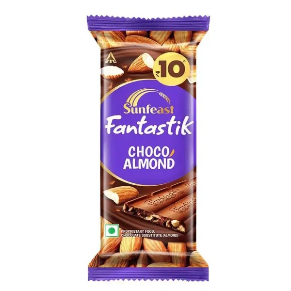 Sunfeast Fantastik Choco Almond Chocolate -(13.5g)