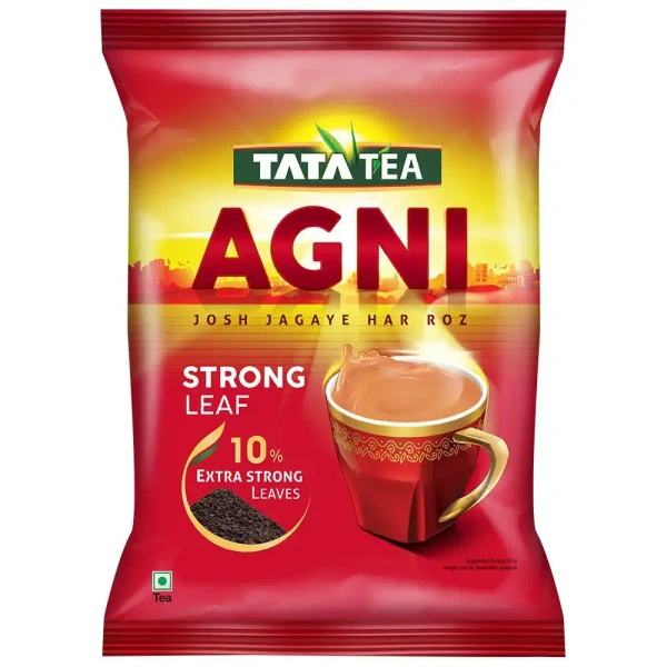 Tata Tea Agni Strong Leaf Black Tea Pouch-1kg