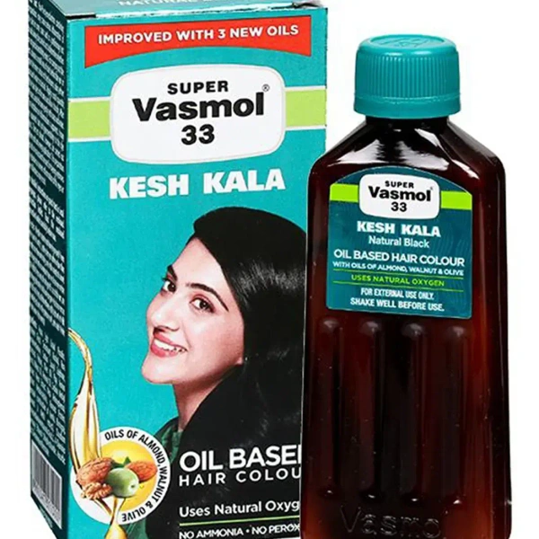Vasmol 33 Kesh Kala Oil Based Hair Colour -75ml