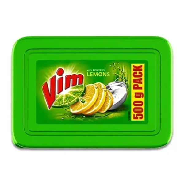 Vim Dishwash Bar 500g Scrubber