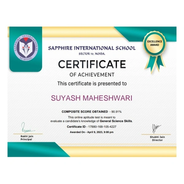 CERTIFICATES AVAILABLE - Library Science