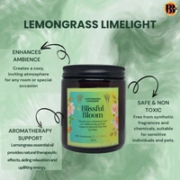 Lemongrass limelight Handmade Scented Soya Wax Candles