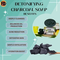 Detoxiflying Charcoal, Glycerin, Neem and Lemon Soap