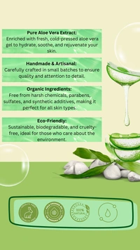 Evergreen Hydration Aloevera Pulp & Cold Pressed Coconut Oil Soap