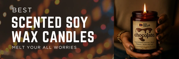 Scented Soy Wax Candle Made with Natural Soy Wax 