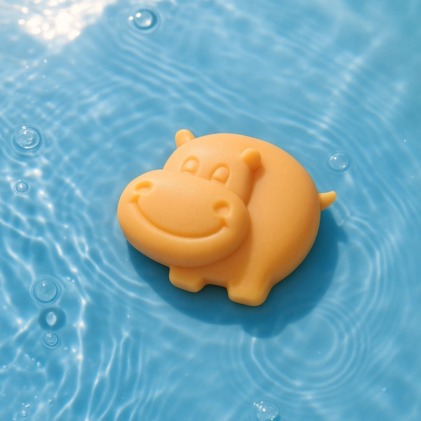 Hippo Shaped Kids Soap