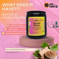 Mystical Sandalwood Handmade Scented Soya Wax Candles
