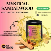 Mystical Sandalwood Handmade Scented Soya Wax Candles