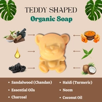 Teddy Shaped Kids Soap
