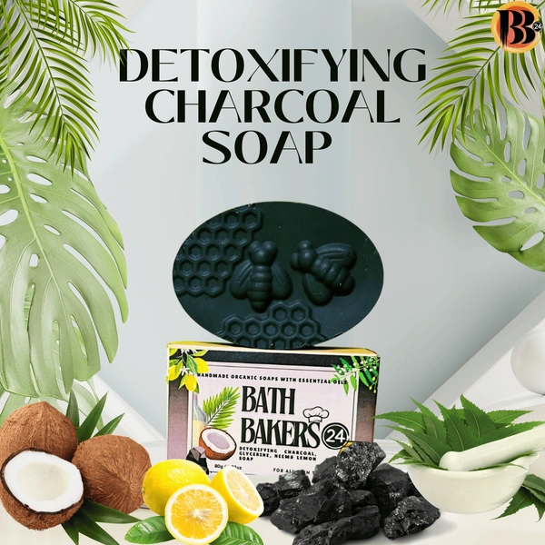 Detoxiflying Charcoal, Glycerin, Neem and Lemon Soap
