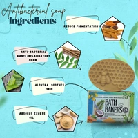 Antibacterial,Neem, Aloevera, Multani mitti ans Haldi Soap
