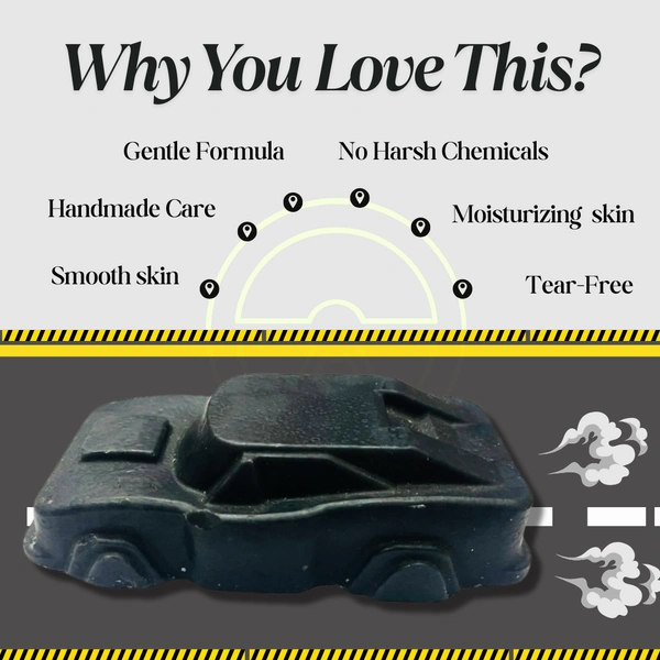Car Shaped Kids Soap