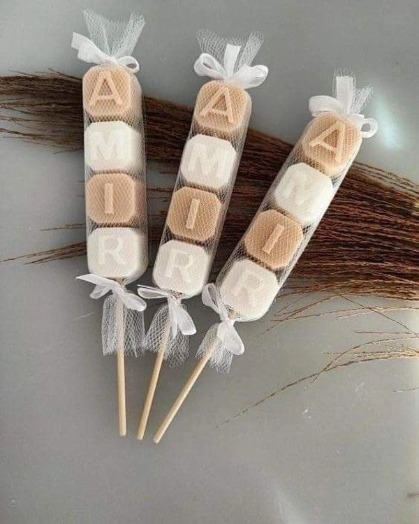  Personalized Alphabet Soap Sticks