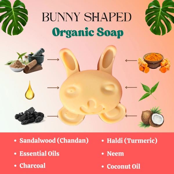 Bunny Shaped Kids Soap