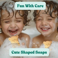 Teddy Shaped Kids Soap