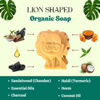 Lion shaped Kids Soap