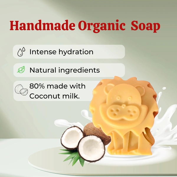 Lion shaped Kids Soap
