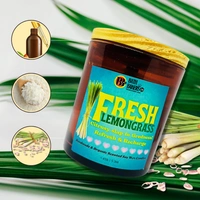 Fresh Lemongrass Scented Soy Wax Candle - 150