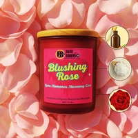 Blushing Rose Scented Soy Wax Candle