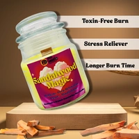 Sandalwood Magic Scented Soy Wax Candle - 80g