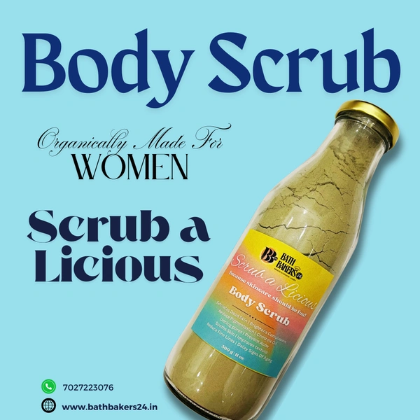 Scrub a Licious | Organic Body Scrub For Women