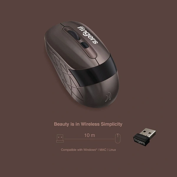 Fingers Wireless Mouse Aerogrip