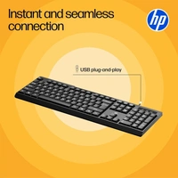 HP USB Keyboard K160