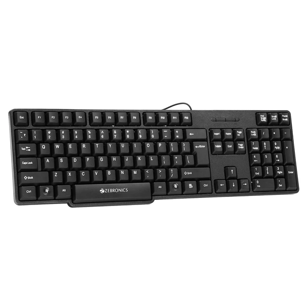 Zebronics K20 Usb Keyboard  - Black
