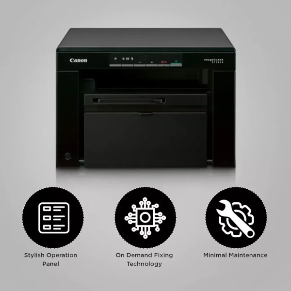Canon Laser Printer MF3010 A4 Print|Scan|Copy - Black