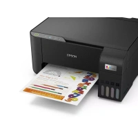Epson Ink Tank Color Printer A4 L3210 Print|Scan|Copy (4 Colour)  - Black