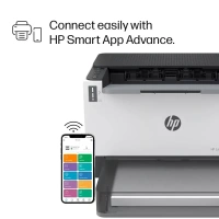 HP Laser Printer 1020W A4 Single Function With WI-FI - White