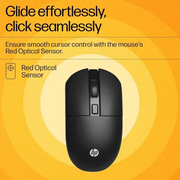 HP Wireless Keyboard Mouse Combo KM200 - Black