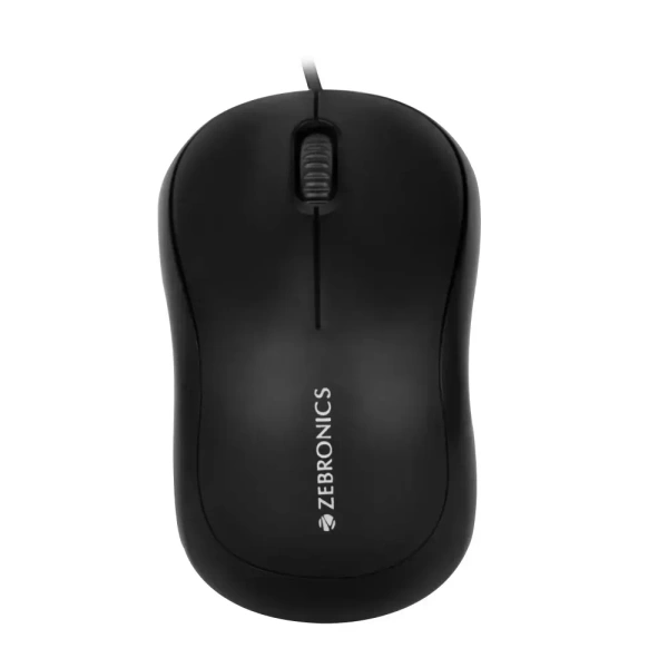 Zebronics USB Mouse Comfort+  - Black