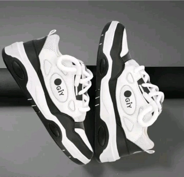OGIY SHOES BLACK AND WHITE  - 7 : 8 : 9 : 10 Size