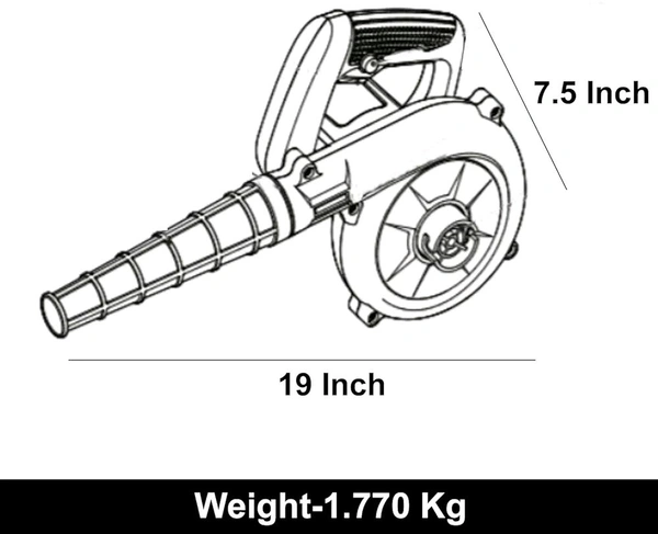 Elmico Co. Blower Machine  - Yellow
