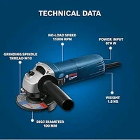 Bosch Co. Grainder Machine  - Blue