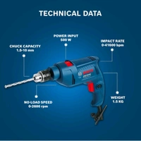 Bosch Co. Dill Machine Kit Sat - Blue